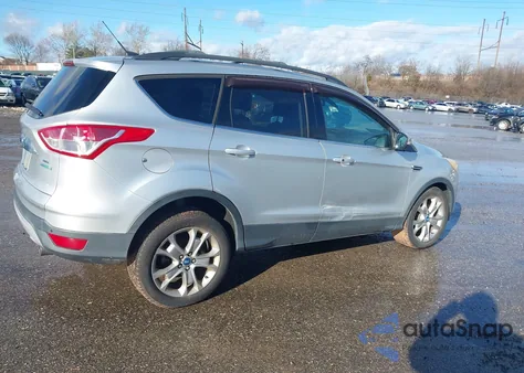 2013 Ford Escape Sel из США, поврежденный, VIN 1FMCU0HX1DUA83600